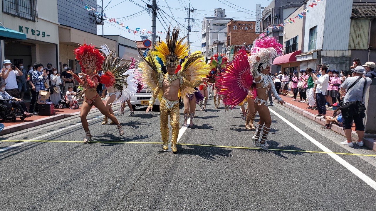 7月27日!日田城町夏祭り！サンバはコミュニティです。地域に密着して人と人を繋げる！